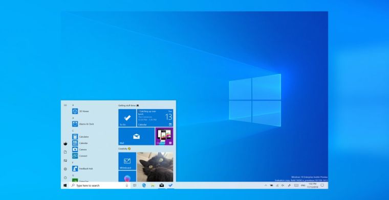 Microsoft brengt Windows 10 mei-update met nieuwe functies uit