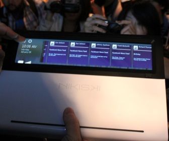 Ultrabook met transparant touchpad