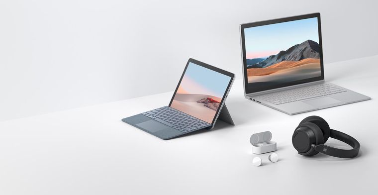 Microsoft onthult verbeterde Surface Go en Surfacebook