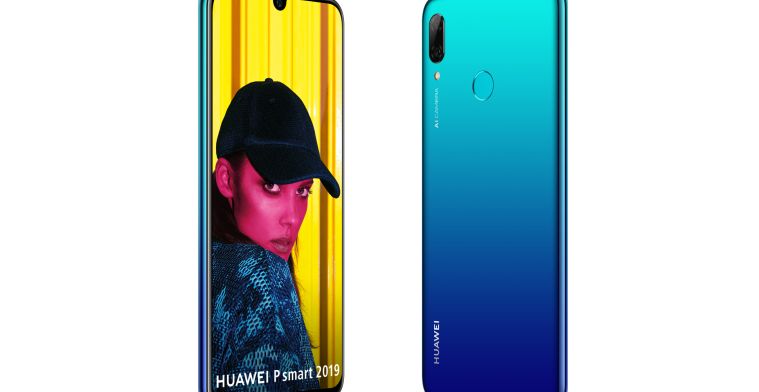 P Smart 2019 van Huawei heeft parelvormige notch