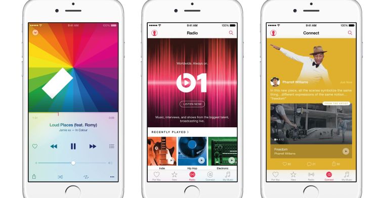 'Apple Music krijgt grote make-over in juni'