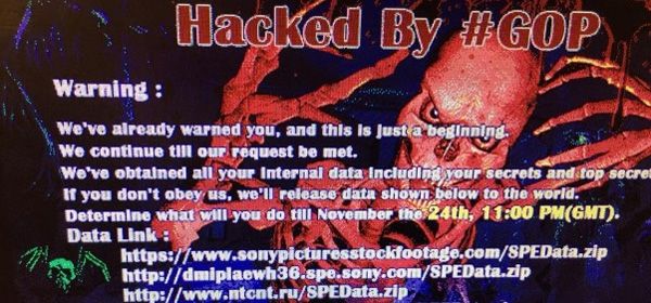 Hackers persen filmstudio Sony af en houden pc's gegijzeld