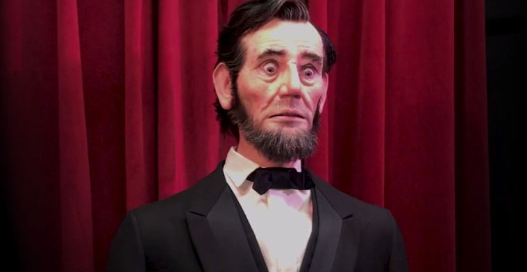 Video: Robotpop wekt Abraham Lincoln tot leven