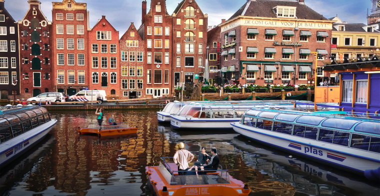 Binnenkort in de Amsterdamse grachten: zelfvarende boten