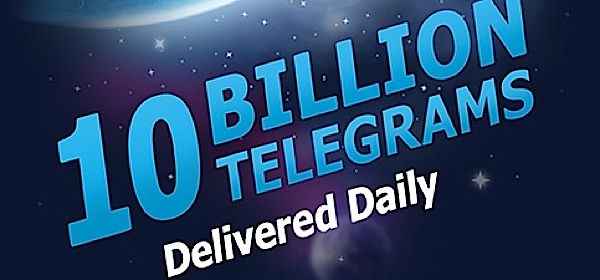 Telegram groeit snel: 10 miljard berichten per dag