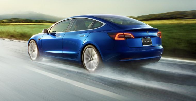 Tesla Model 3 vanaf februari in Nederland geleverd