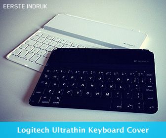 Eerste indruk: Logitech Ultrathin Keyboard Cover mini