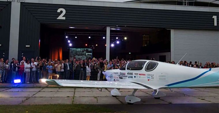 Vliegtuig op waterstof van Delftse studenten krijgt steun van Airbus