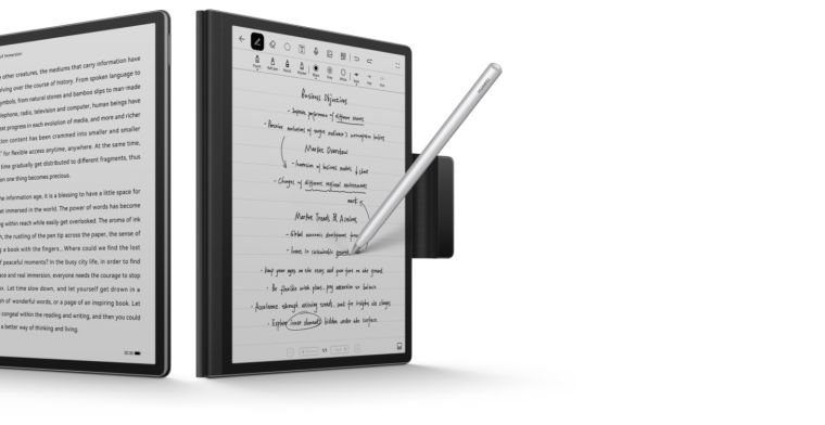 Huawei maakt flinke e-reader met pen voor notities