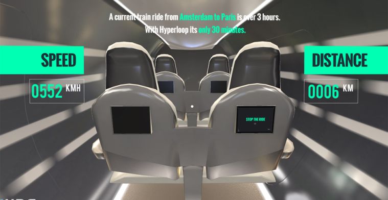 VR van de Week: reis mee met de Hyperloop