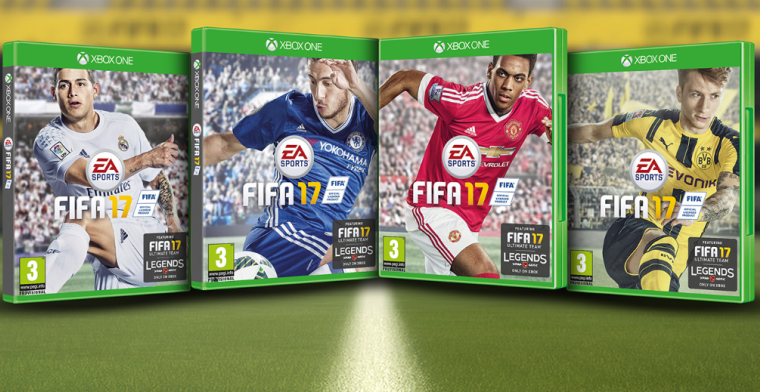 Gamers bepalen wie er op FIFA 17-cover komt te staan
