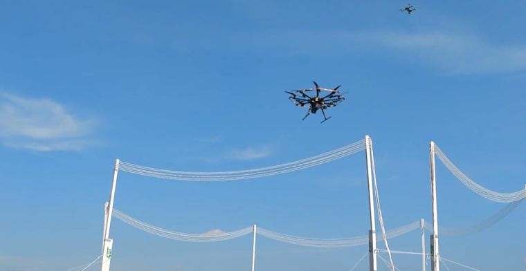 Drones kunnen non-stop vliegen dankzij draadloos opladen