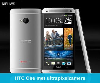 HTC One heeft een ultrapixelcamera