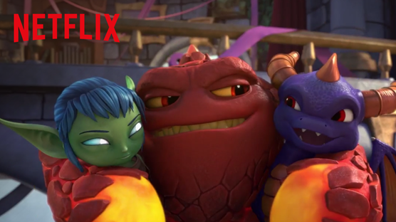 Video: Netflix-serie rond game Skylanders
