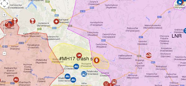 Red vs Blue: interactieve kaart volgt Oekraïnse oorlog live