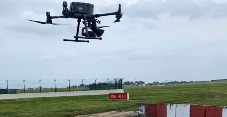 Vliegveld Brussel test drones voor verjagen vogels