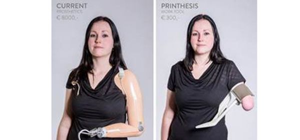 3D-geprinte armprothese wint Nederlandse James Dyson Award