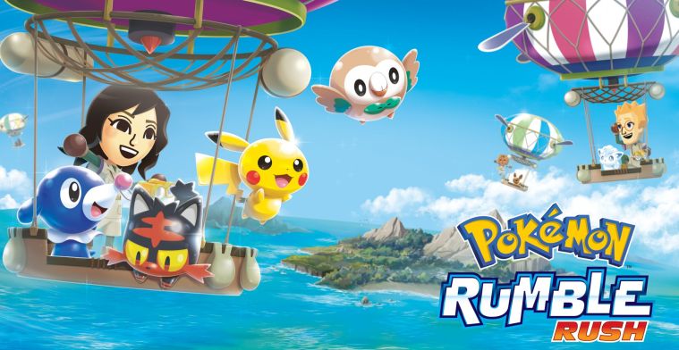 Nieuwe Pokémon-game Rumble Rush voor Android en iOS