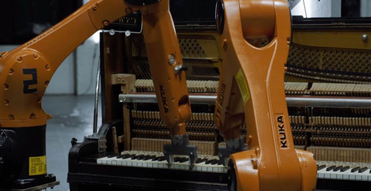 Deze robots vormen de hardste band ter wereld