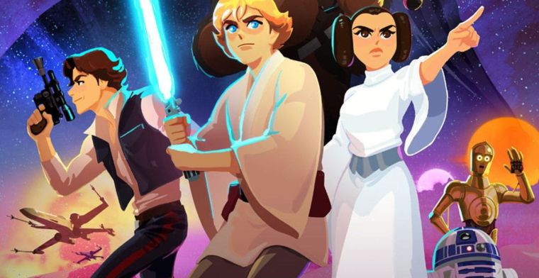 Disney maakt korte tekenfilms van Star Wars-films