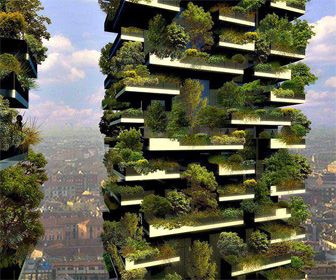 Milaan bouwt verticaal bos in de stad