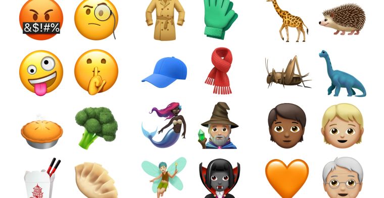 Apple toont nieuwe emoji die in iOS 11.1 zitten