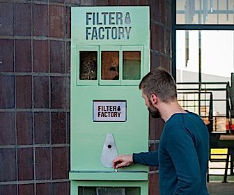 Creative class: Filterfabriek geeft sigarettenpeuken een tweede leven