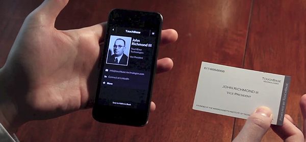 Visitekaartje 2.0: tikken en alles staat op je smartphone