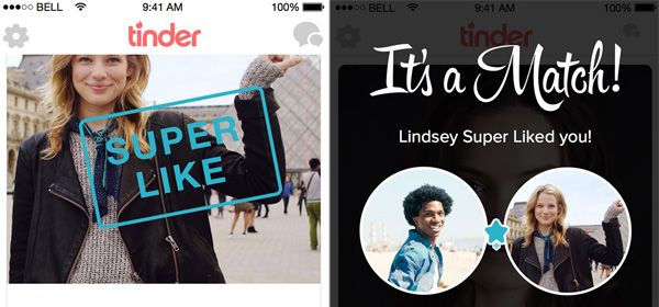 Tinders 'Superlike' is nu ook beschikbaar in Nederland