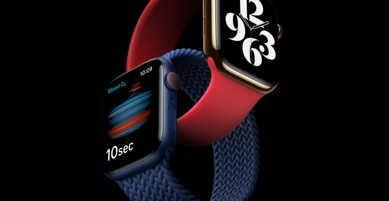 Nieuwe Apple Watch Series 6 meet zuurstofgehalte in bloed