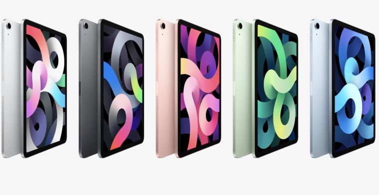 Apple onthult nieuwe iPad Air geïnspireerd op Pro-model