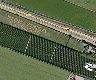 Google maakt opnieuw satellietbeelden van Nederland