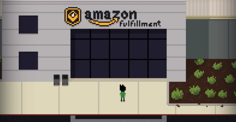 Amazon boos om game over werkdruk orderpikkers