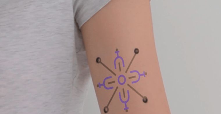 Deze tatoeages monitoren bloedsuikerwaarden