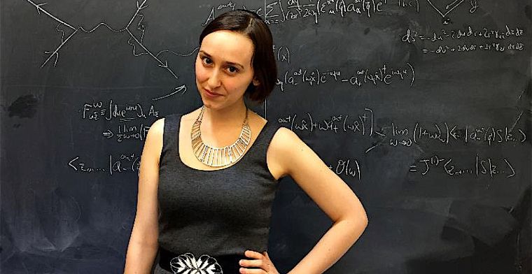 De nieuwe Einstein: de 24-jarige natuurkundige Sabrina