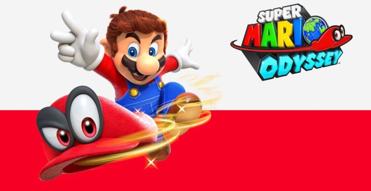 Super Mario Odyssey ook met z'n tweeën te spelen