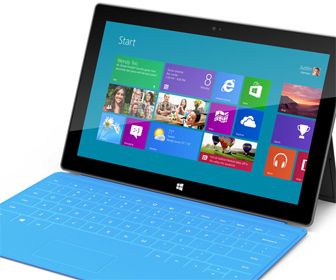 Geen goede start voor Microsoft Surface tablet
