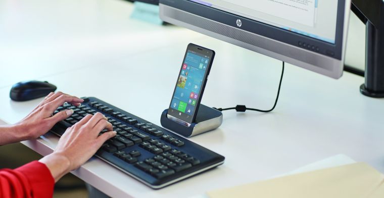 Nieuwe HP-smartphone is ook een volledige pc of laptop