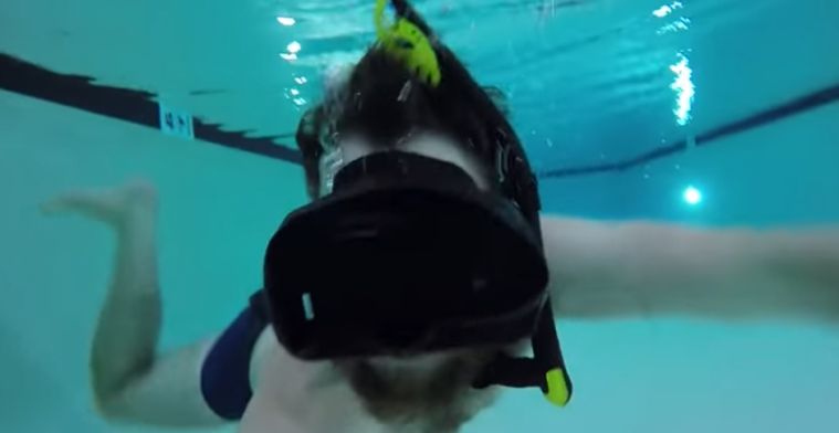 Video van de dag: VR-bril voor onder water