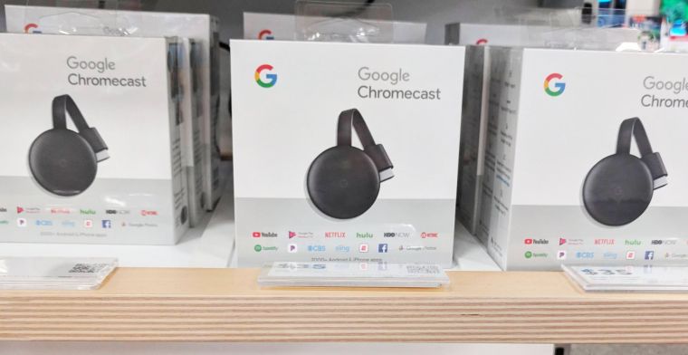 'Nieuwe Chromecast met afstandsbediening binnenkort te koop'