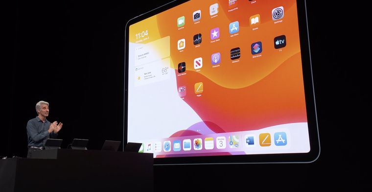 Apple geeft iPads eigen systeem: iPadOS