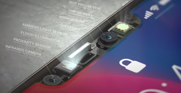 'iPhone X vertraagd door productieproblemen Face ID'
