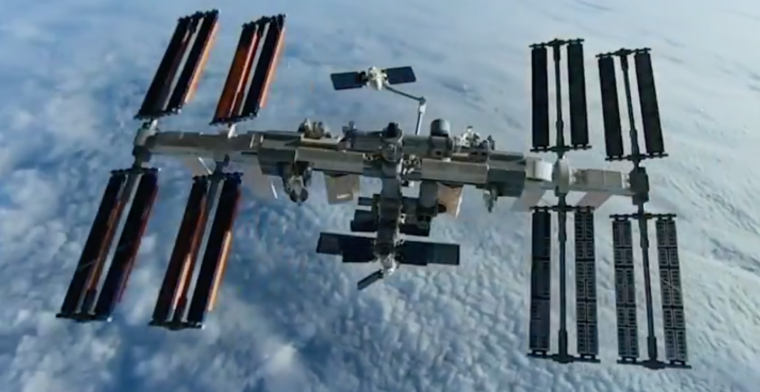 Lego-versie International Space Station de ruimte in