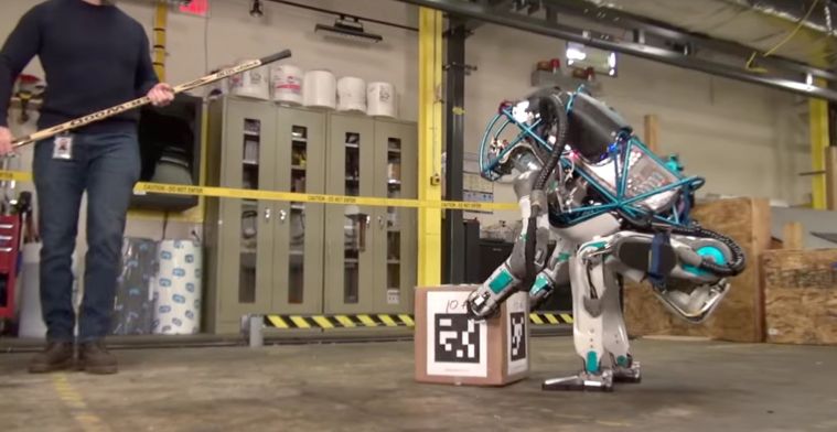 Video: Nieuwe versie van robot Atlas is niet omver te krijgen
