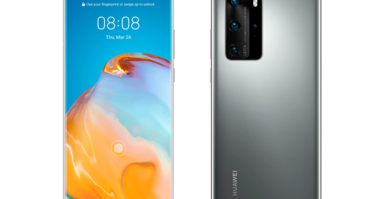 'Huawei P40 gelekt: groot gat voor selfiecamera'