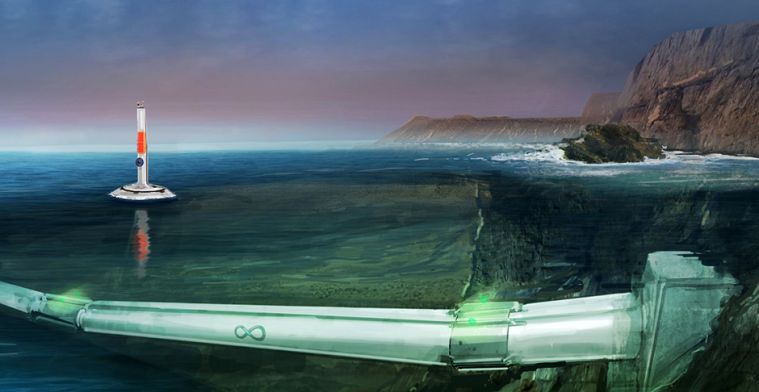 Hyperloop One wil ook supersnel vervoer onderwater