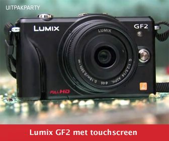 Uitpakparty: Panasonic Lumix GF2