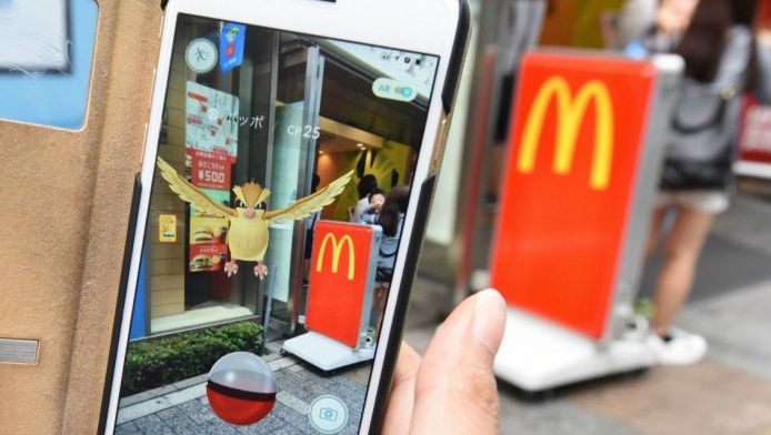 McDonald's betaalt om Pokémon Go-spelers te trekken