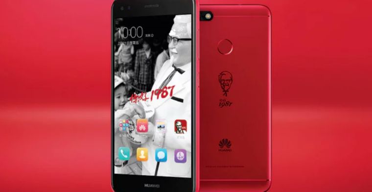 Dit is de KFC-smartphone van Huawei