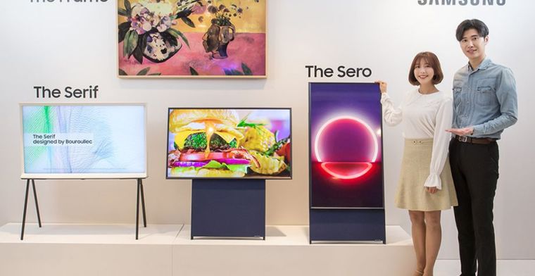 Samsung komt met verticale tv voor millennials